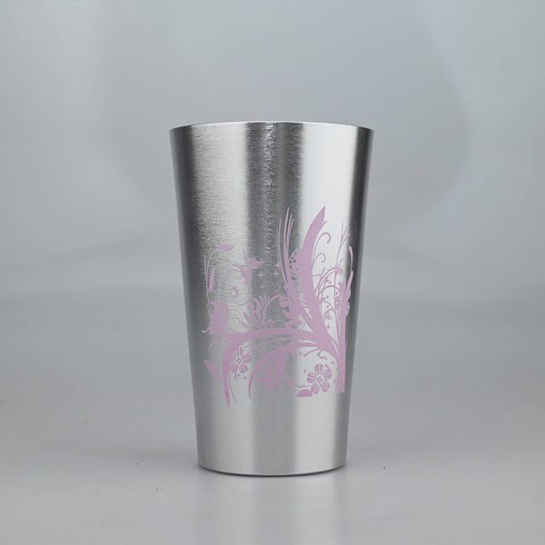 16oz Aluminum Cold Sensitive Color-Changing Beverage Cup