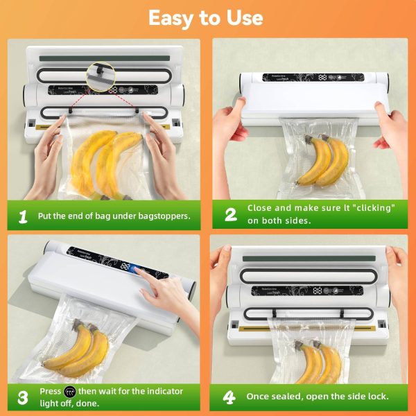 Compact Dry Wet Vacuum Sealer-Home & Commercial Use
