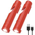 Emergency Safety Flashlight – Window Breaker & Strobe Light