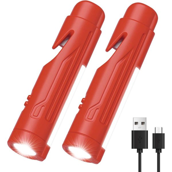 Emergency Safety Flashlight – Window Breaker & Strobe Light