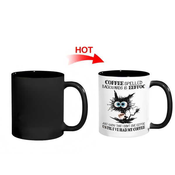 11oz Magic Color-Changing Ceramic Mug – Creative Couple Gift