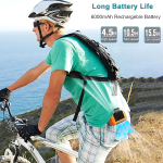 Portable Rechargeable Hanging Waist Fan –Bladeless & Cooling