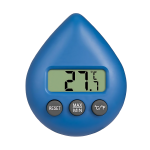 Teardrop-shaped Indoor Electronic Thermometer