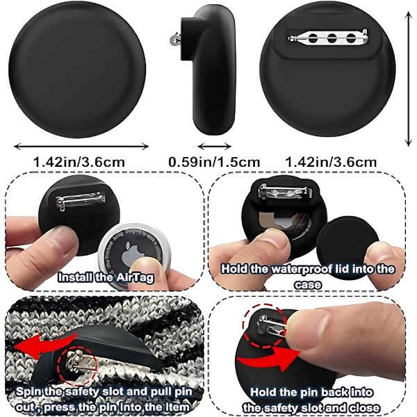 Waterproof Silicone GPS Tracker Case – Durable & Anti-Lost