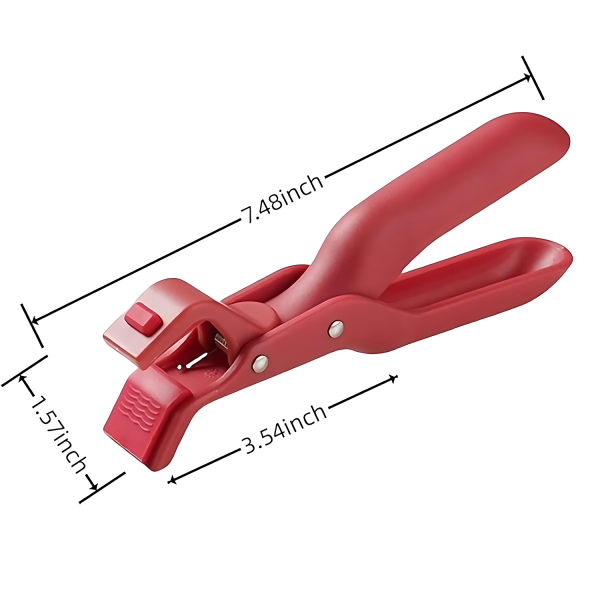Kitchen Silicone Bowl Clip Tongs – Heat Resistant & Non-Slip