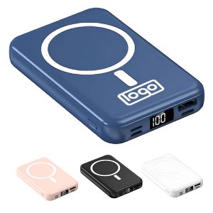 20000mah Wireless Charging Power Bank W/ Cable
