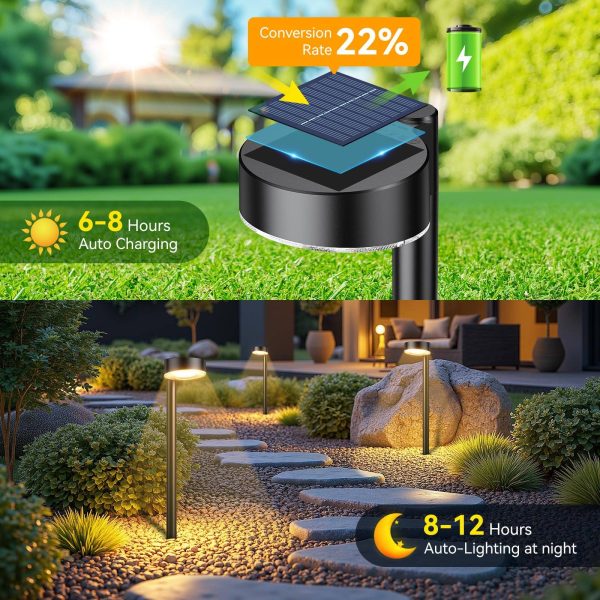 Outdoor Solar LED Garden Lights—Ground Insertion Decor