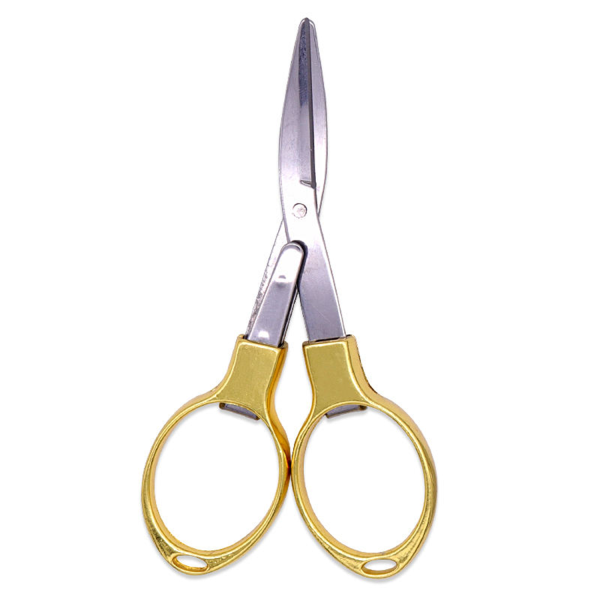 Mini Folding Scissors – Portable Multi-Tool w/ Metal Handle