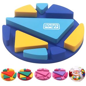 2-in-1 Rotatable Silicone Phone Stand & Drink Coaster