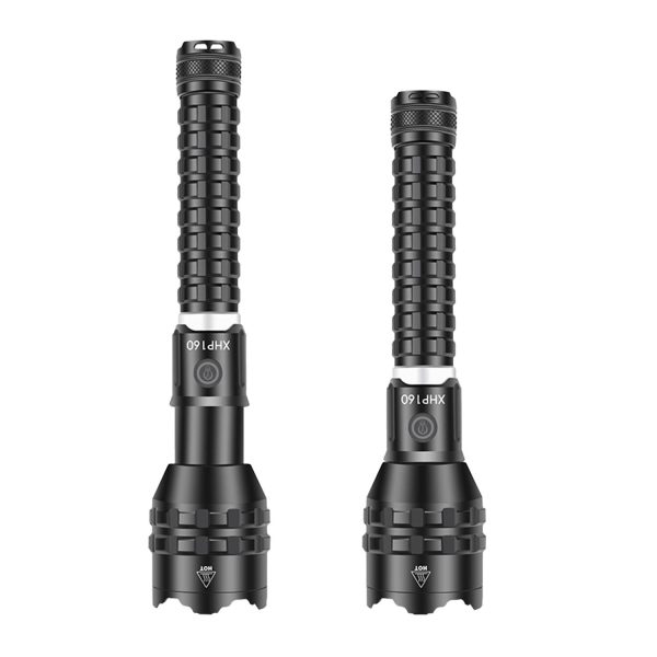 USB-C Rechargeable Flashlight – Zoom Beam & Power Alert