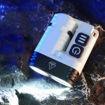 Outdoor Waterproof Aluminum Alloy Flashlight with Clip
