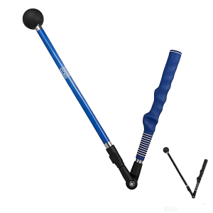 Foldable Aluminum Golf Swing Training Stick For Beginners