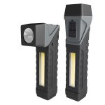 Magnetic Rotating COB Flashlight w/ Strong Beam