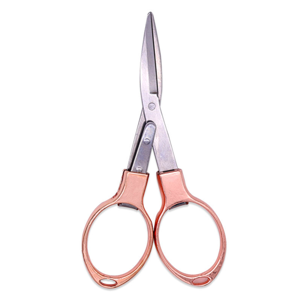 Mini Folding Scissors – Portable Multi-Tool w/ Metal Handle