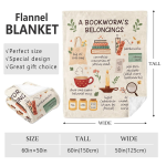 Microfiber Soft Wool Blanket For Household Rest