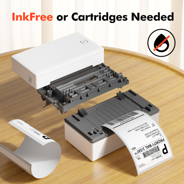 Portable Thermal Bluetooth Label Printer for Small Business