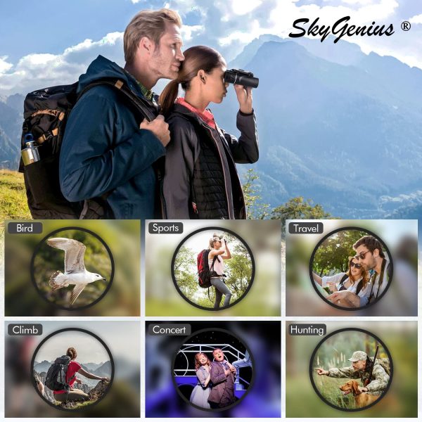 High-Power HD Mini Night Vision Binoculars-Outdoors