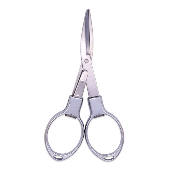 Mini Folding Scissors – Portable Multi-Tool w/ Metal Handle