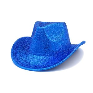 Lightweight Holographic Cotton Party Cowboy Hat