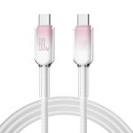 60W Fast Charging USB Type-C Cable – Ice Crystal Design