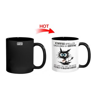 11oz Magic Color-Changing Ceramic Mug – Creative Couple Gift