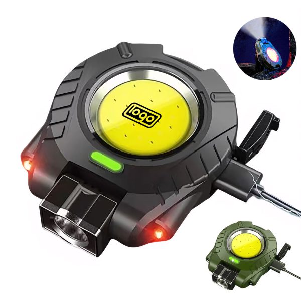 Magnetic Motion Sensor Headlamp with Clip & Bottle Opener