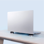 Portable laptop cooling base pad—desktop heightening stand