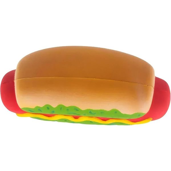 Hot Dog-Shaped PU Foam Stress Toy – Fun & Squeezable