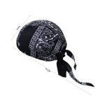 Outdoor Cycling Pirate Hat – Cotton Paisley Bandana