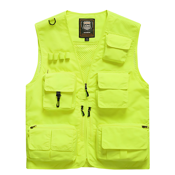 Multi-functional Outdoor Quick-Drying Vest w/ Mesh & Zipper