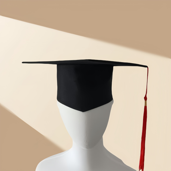 Polyester Kids' Mortar Board – Tassel & Custom Badge