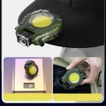 Magnetic Motion Sensor Headlamp with Clip & Bottle Opener