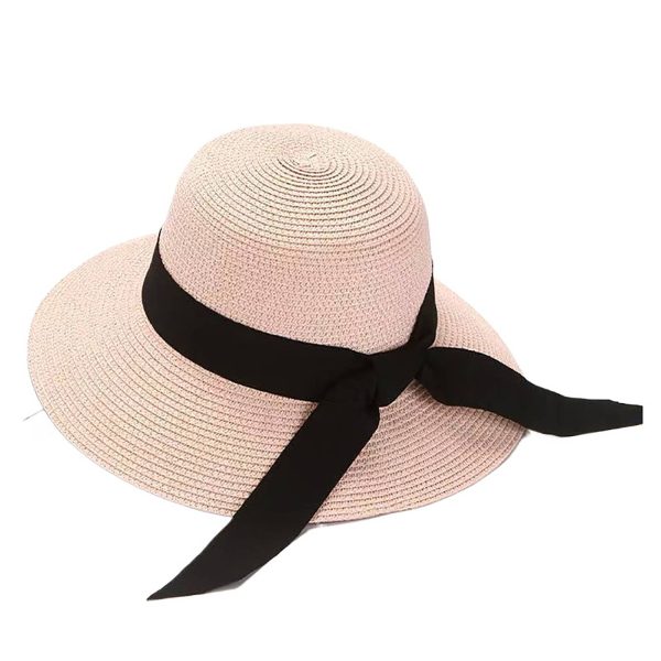 Fashionable Wide Brim Straw Hat for Travel & Outdoors
