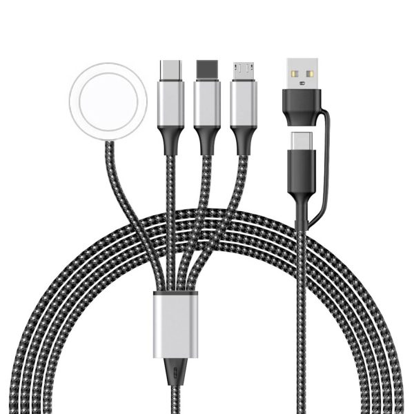 Magnetic 4-in-1 Charging Cable for Phone & Watch