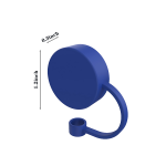 Cute Silicone Straw Topper Cap – Dustproof & Reusable Cover