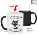 11oz Magic Color-Changing Ceramic Mug – Creative Couple Gift