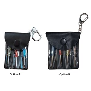 4-Piece Mini Screwdriver Tool Set W/ Storage Pouch