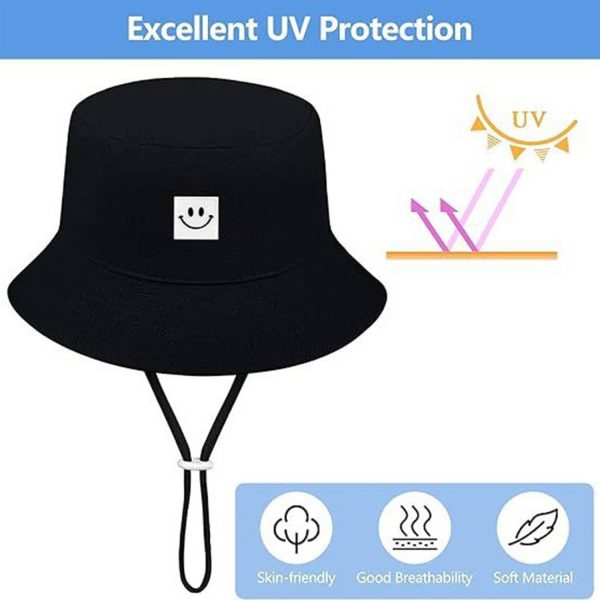 Adjustable Baby Sun Hat – Breathable Wide Brim Design