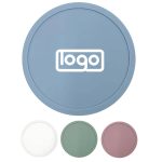 Anti-stain silicone heat-insulating coasters