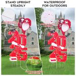 Outdoor Lawn Graduation Yard Signs-Party Decoration