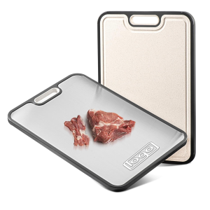 Food-Grade Wheat Stainless Steel Cutting Board—Antibacterial