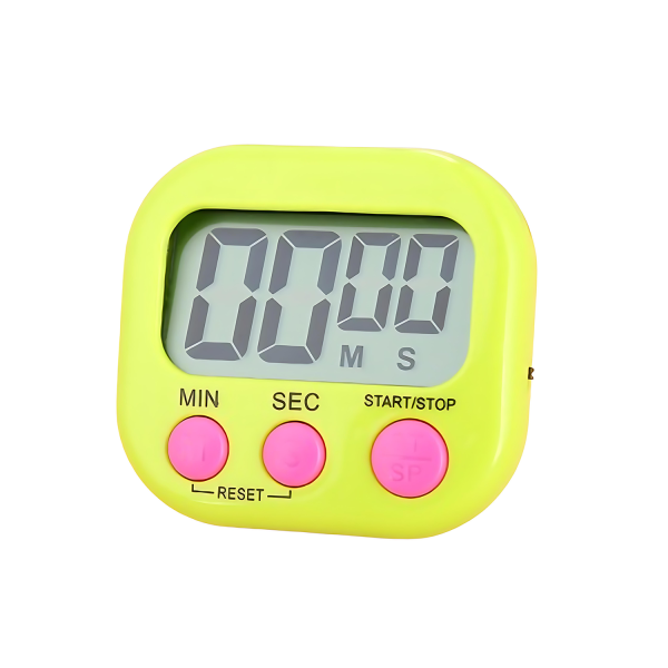 Digital Kitchen Timer – Large LCD & Loud Alarm