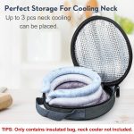 Neck Cooling Tube Insulated Bag for Outdoor Travel