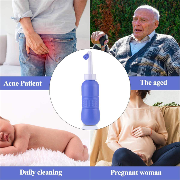 15.8oz Handheld Portable Bidet Washer Bottle for Travel