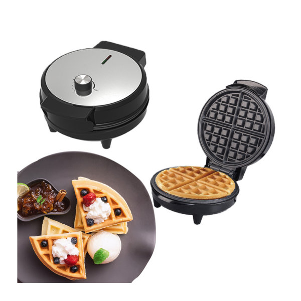 Stainless Steel Waffle Maker – Non-Stick & Safe