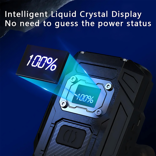 Waterproof Working Flashlight — Rechargeable & Portable