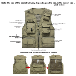 Multi-functional Outdoor Quick-Drying Vest w/ Mesh & Zipper