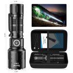 USB-C Rechargeable Flashlight – Waterproof & Zoomable