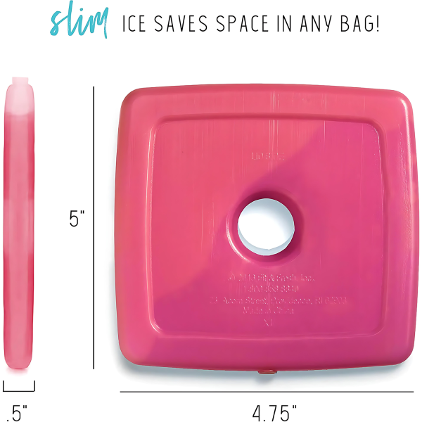 Reusable Quick-Freeze Ice Packs – Slim & Space-saving
