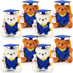 Adorable Graduation Plush Doctor Bear Toy – Perfect Keepsake